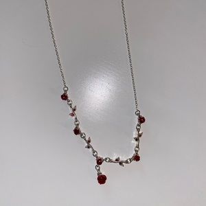Rose necklace